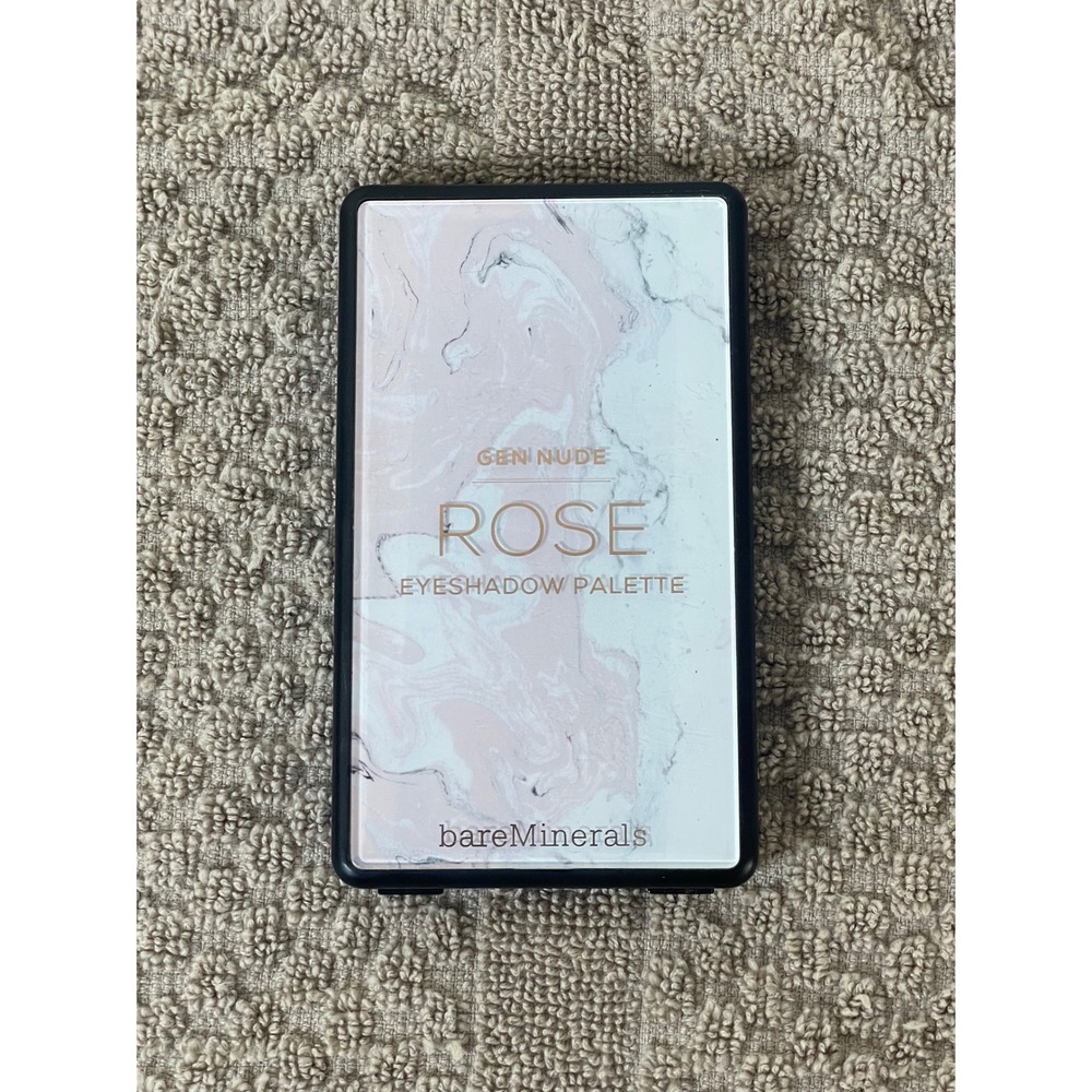bareMinerals Gen Nude Rose Eyeshadow Palette Women 6.6g Pink Excellent 6-Pan